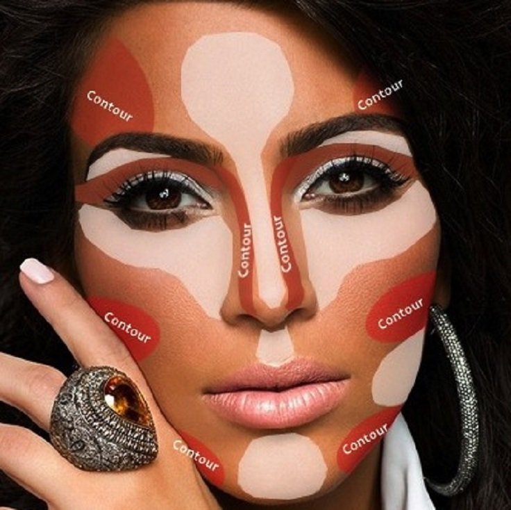 kim kardashian maquillage