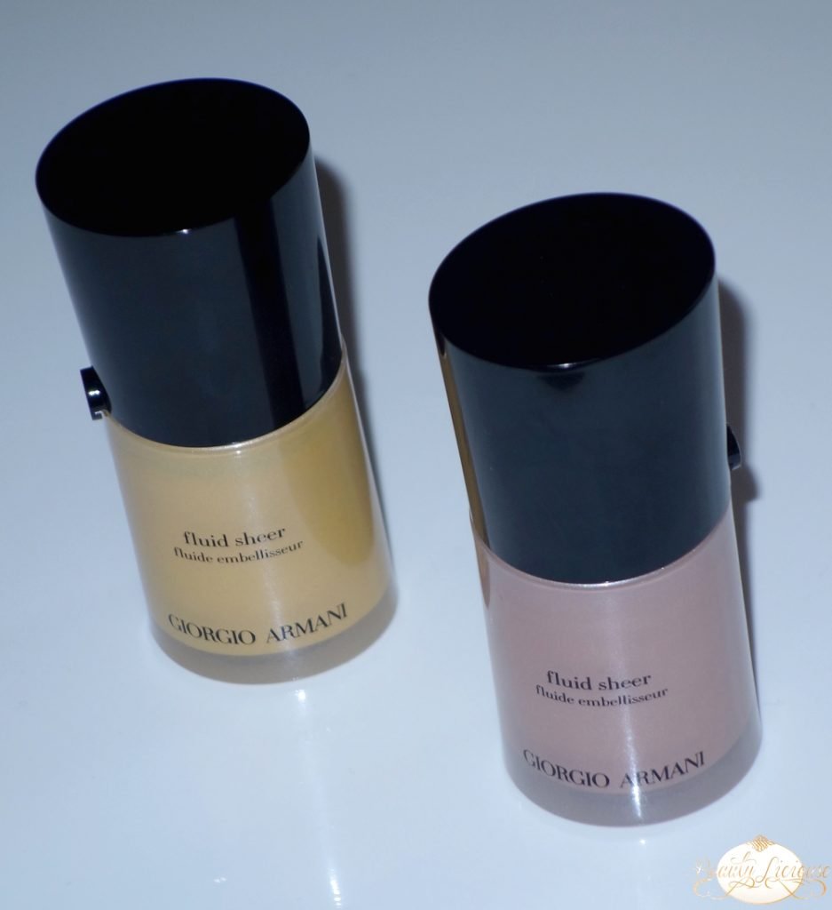 fluid sheer armani