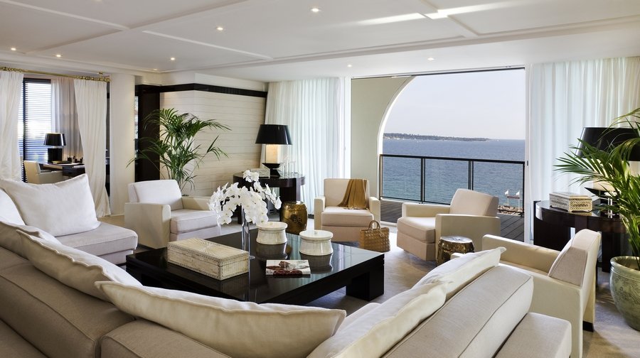 Suite MAJESTIC - Perspective générale du salon