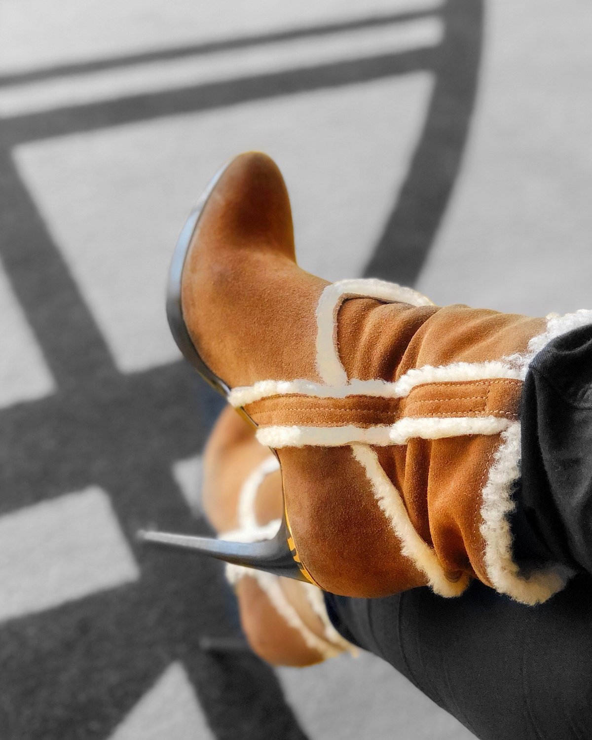 bottes burberry